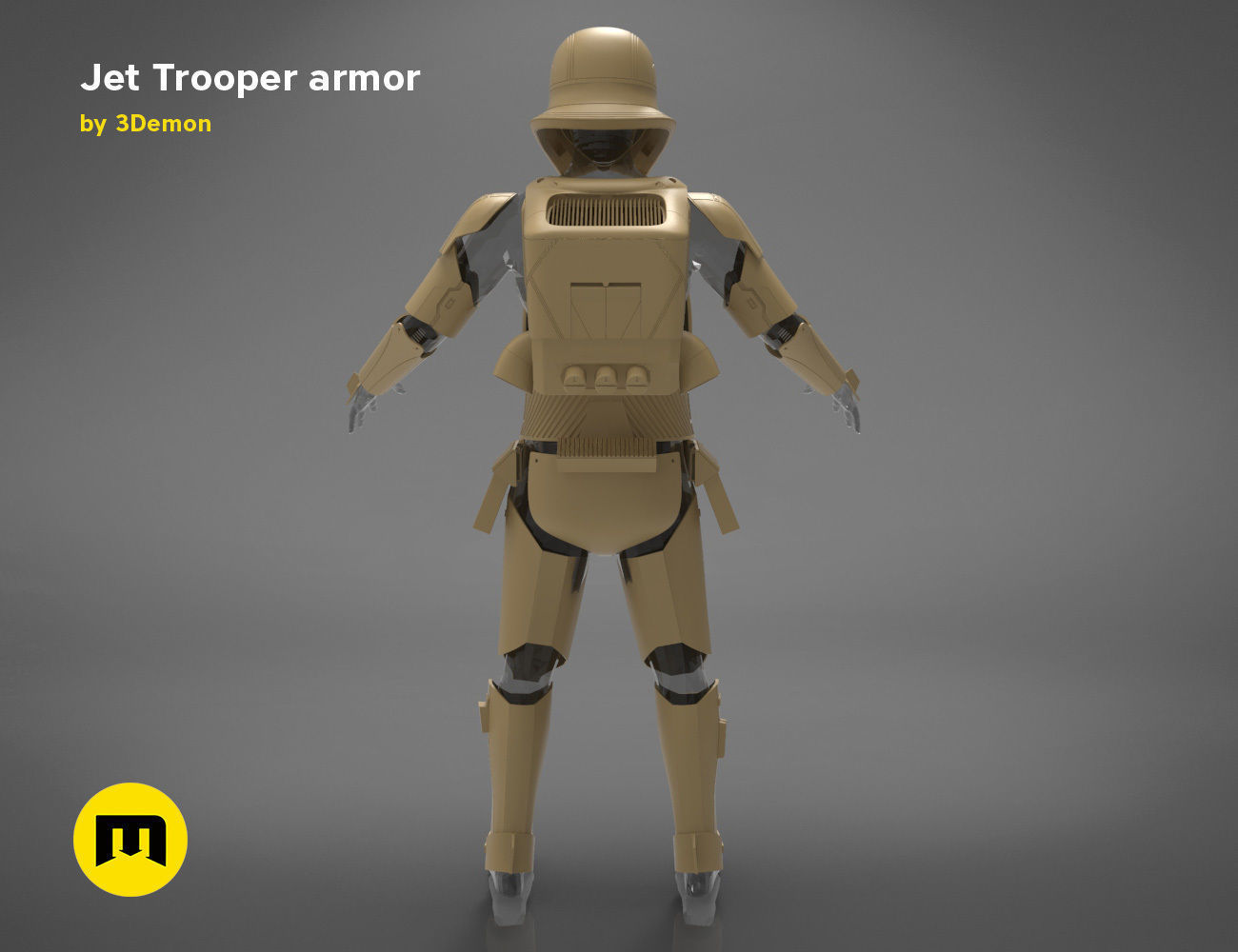 Jet Trooper full armor  3D print model_22