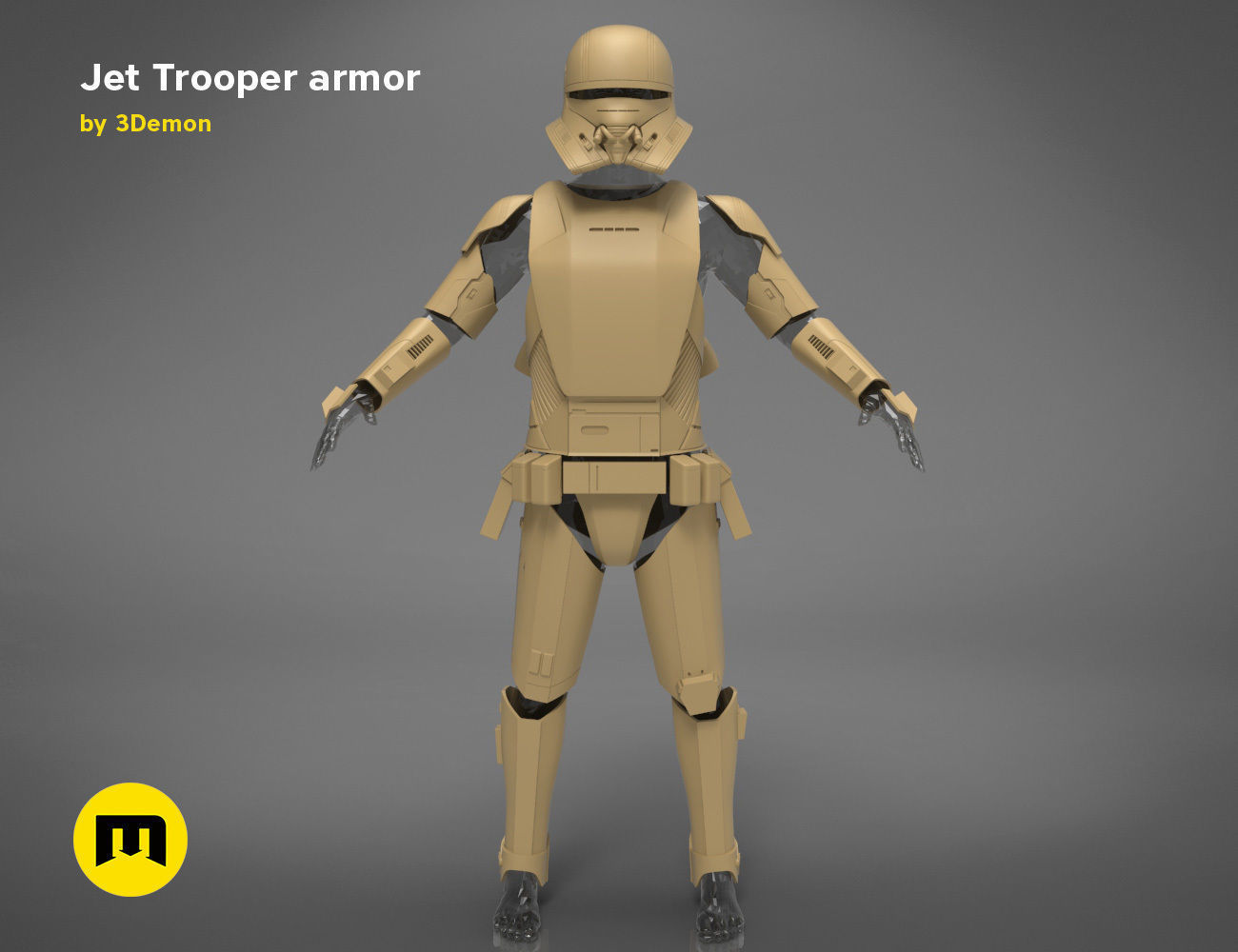 Jet Trooper full armor  3D print model_21