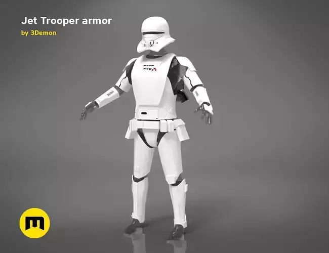 Jet Trooper full armor  3D print model