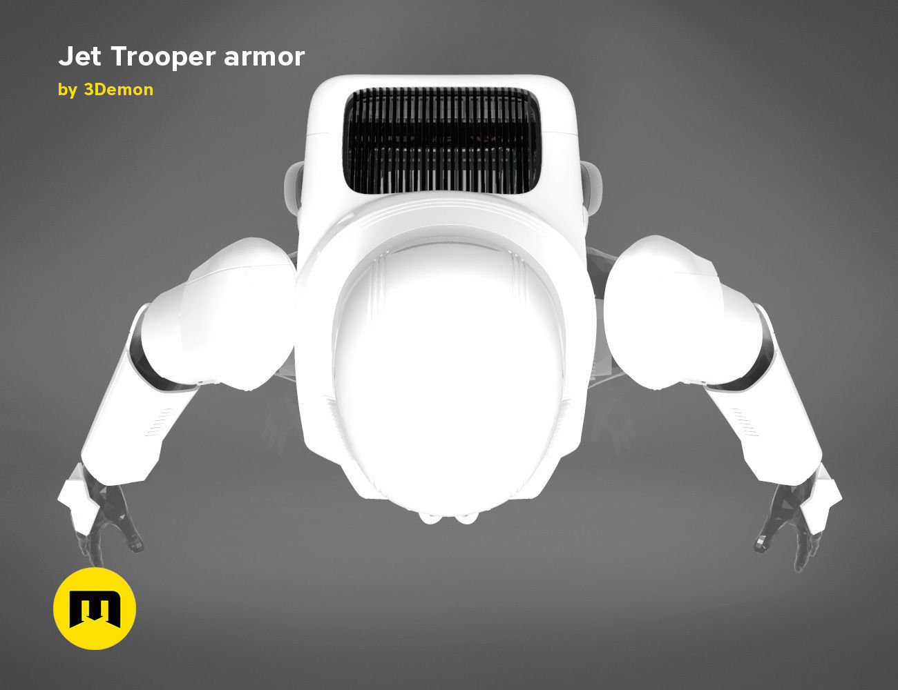 Jet Trooper full armor  3D print model_8