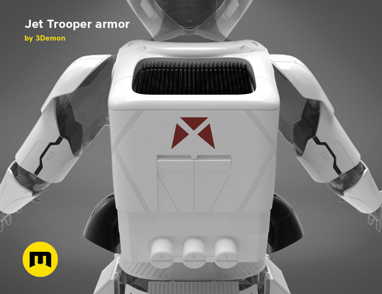 Jet Trooper full armor  3D print model_7