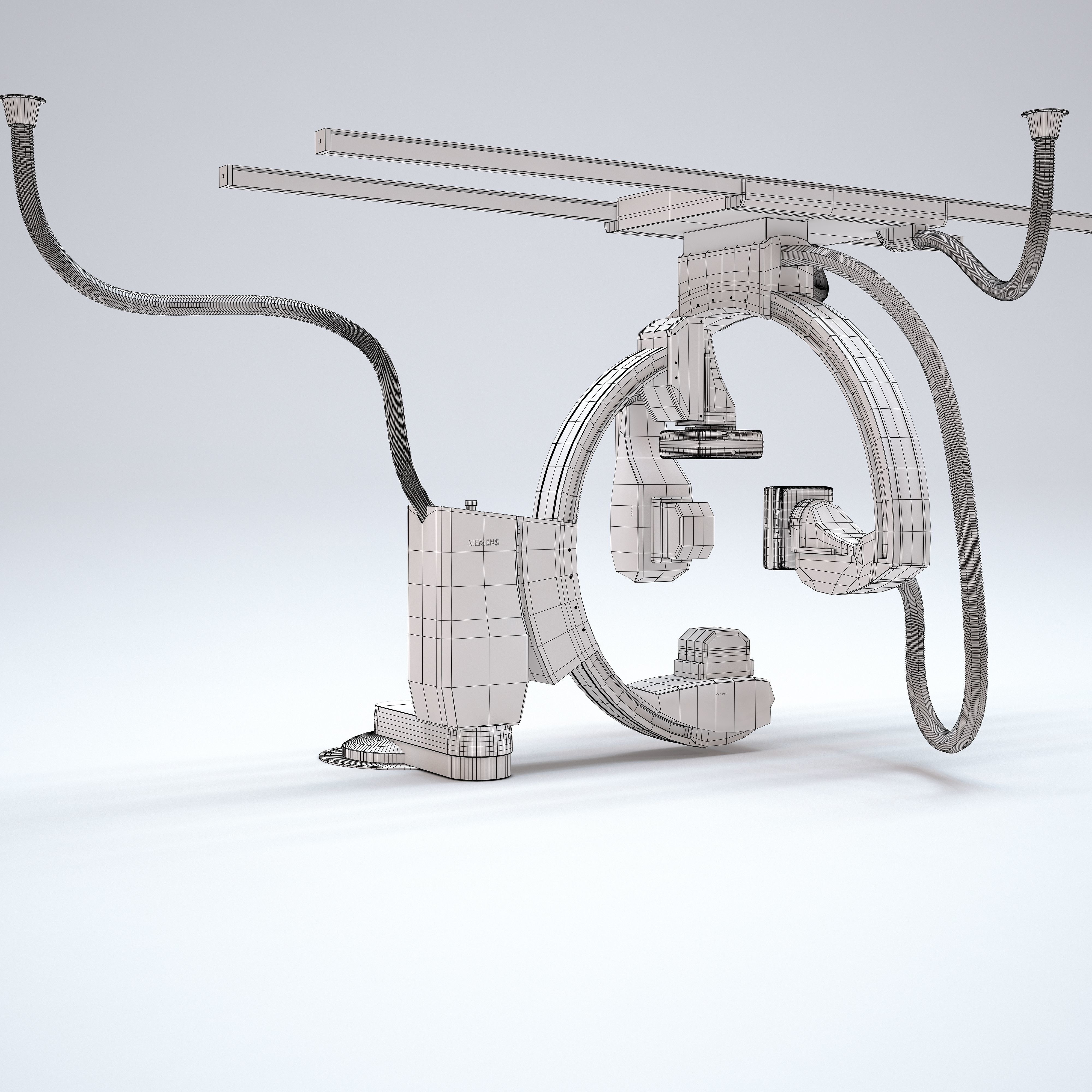 Siemens Artis Q X-ray Angio Scanner Machine 3D model_3