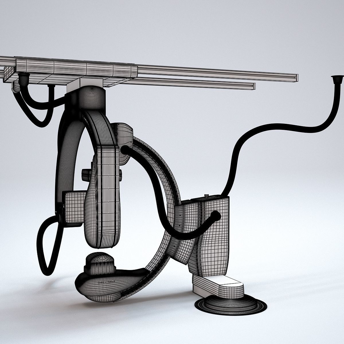 Siemens Artis Q X-ray Angio Scanner Machine 3D model_5