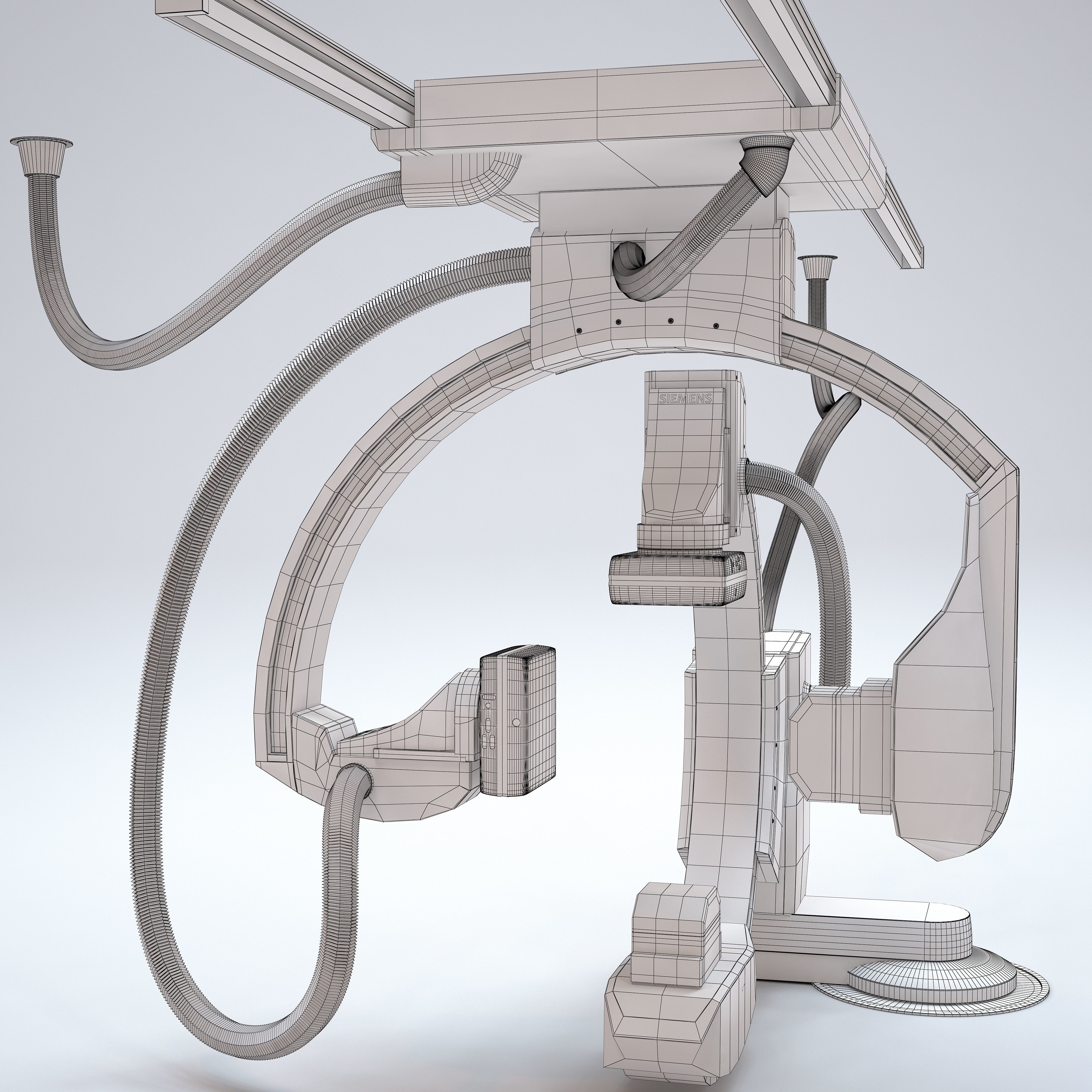 Siemens Artis Q X-ray Angio Scanner Machine 3D model_6