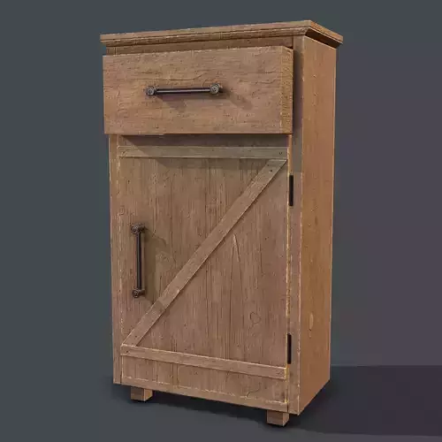 Wood cabinet 03
