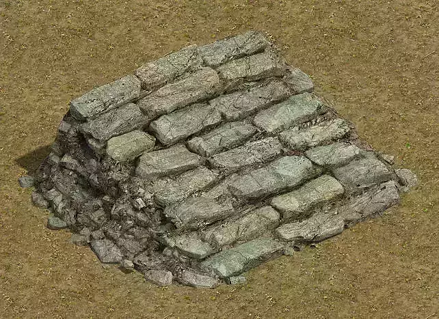 Field - stone steps 032 3D model