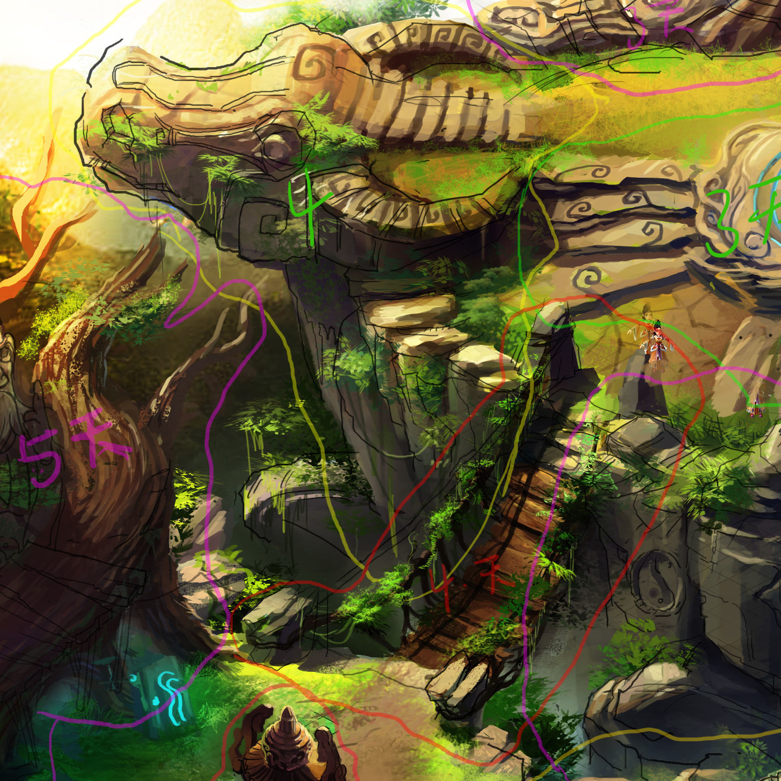 Zhongnanshan - Shi Niushan 02 3D model_2