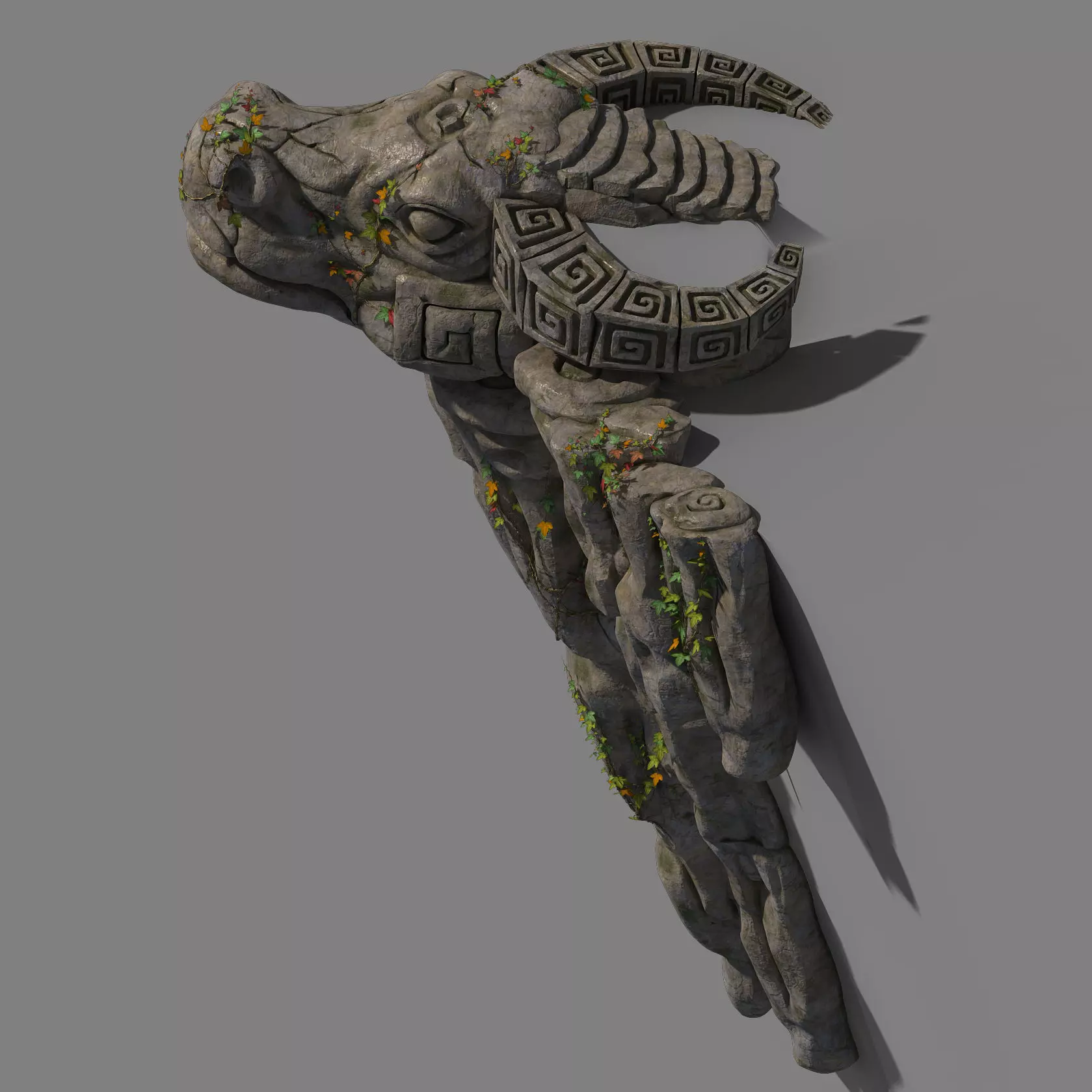 Zhongnanshan - Shi Niushan 02 3D model_0