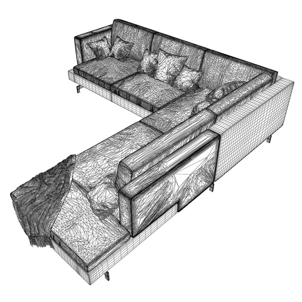 105-Sofa Natuzzi Jeremy 1 3D model_5