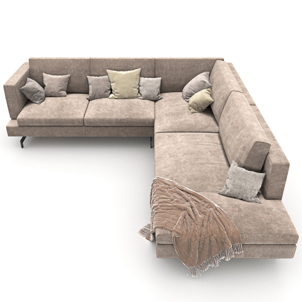 105-Sofa Natuzzi Jeremy 1 3D model_1