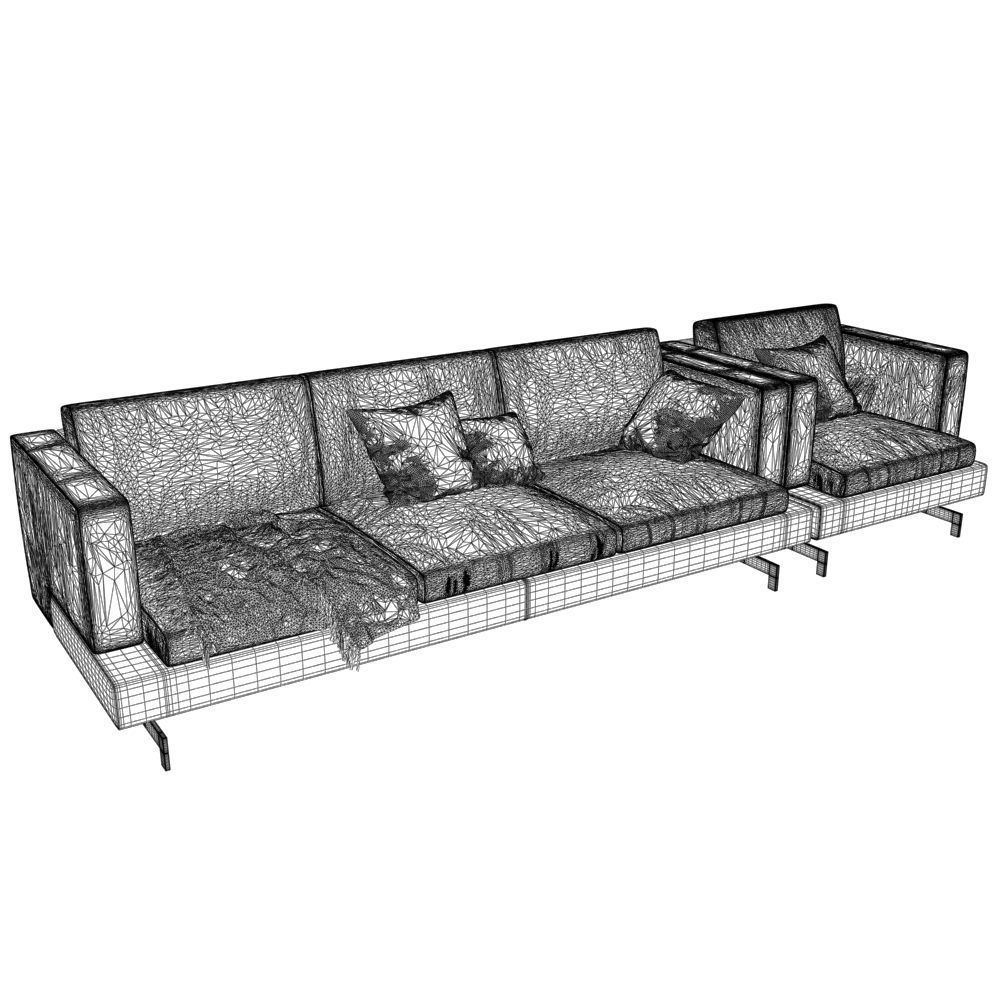 106-Sofa Natuzzi Jeremy var 2 3D model_3