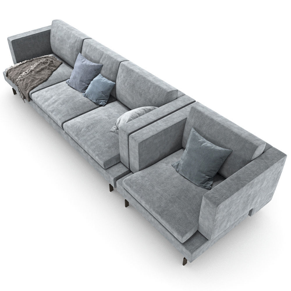 106-Sofa Natuzzi Jeremy var 2 3D model_2