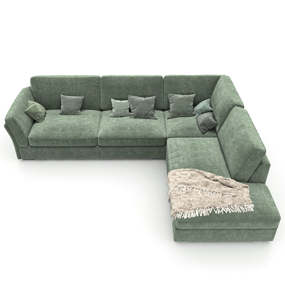 107-Sofa natuzzi Lilium 3 3D model_1