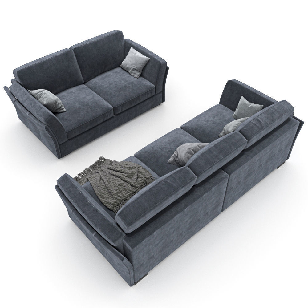 108-Sofa natuzzi Lilium var 4 3D model_2