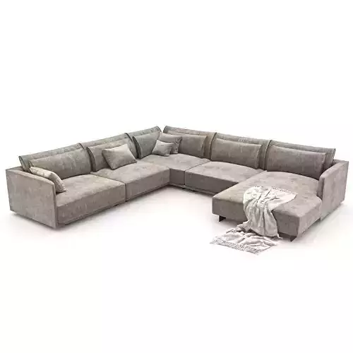 109-Sofa natuzzi LongBeach 2911 1