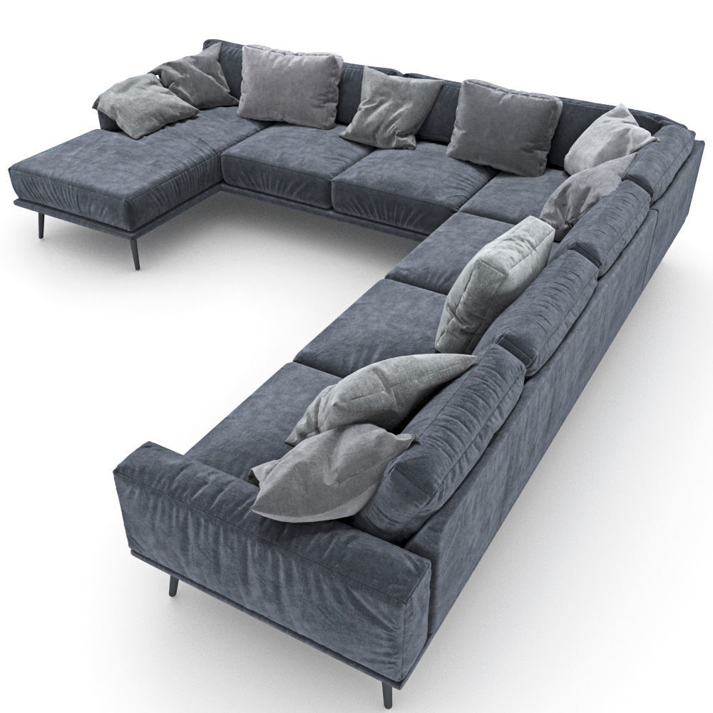 128-Sofa BoConcept Carlton 4 3D model_2