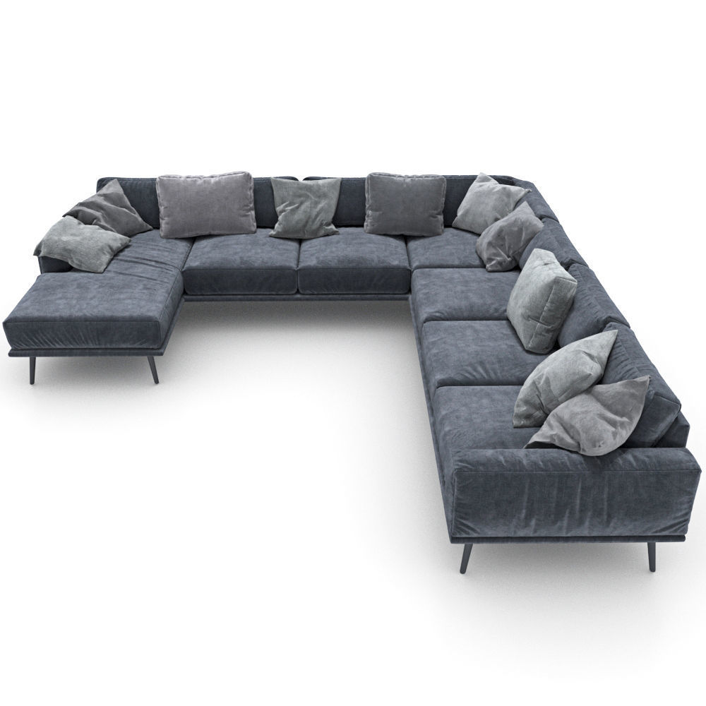 128-Sofa BoConcept Carlton 4 3D model_1