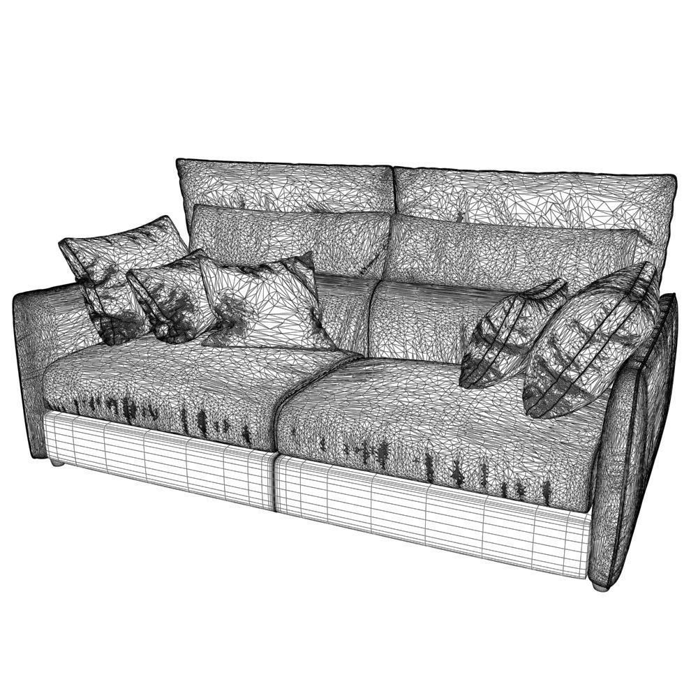 76-Sofa natuzzi Arioso2898 4 3D model_3