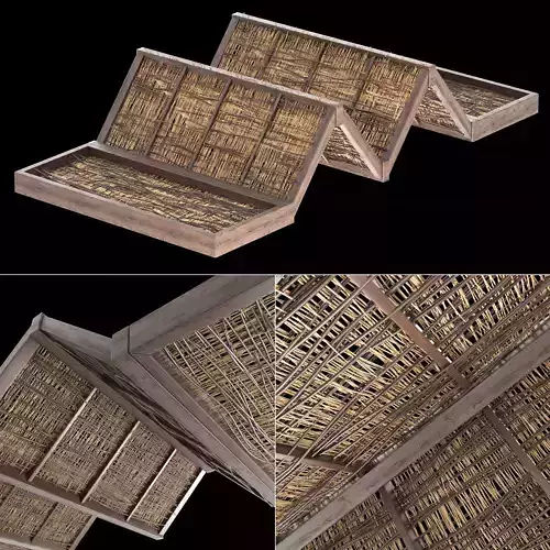 Ceiling branch canopy decor n1