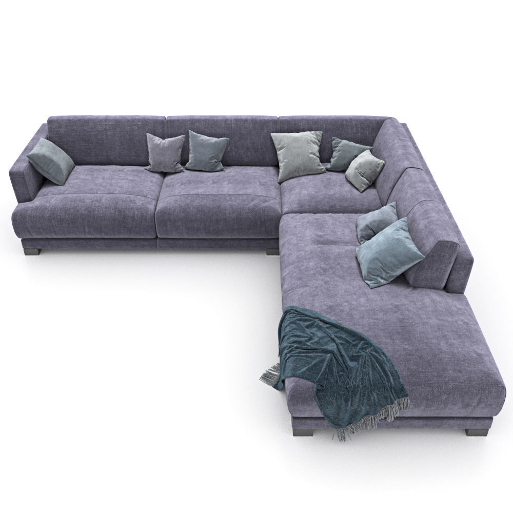 90-Sofa natuzzi Erasmo 2716 2 3D model_1