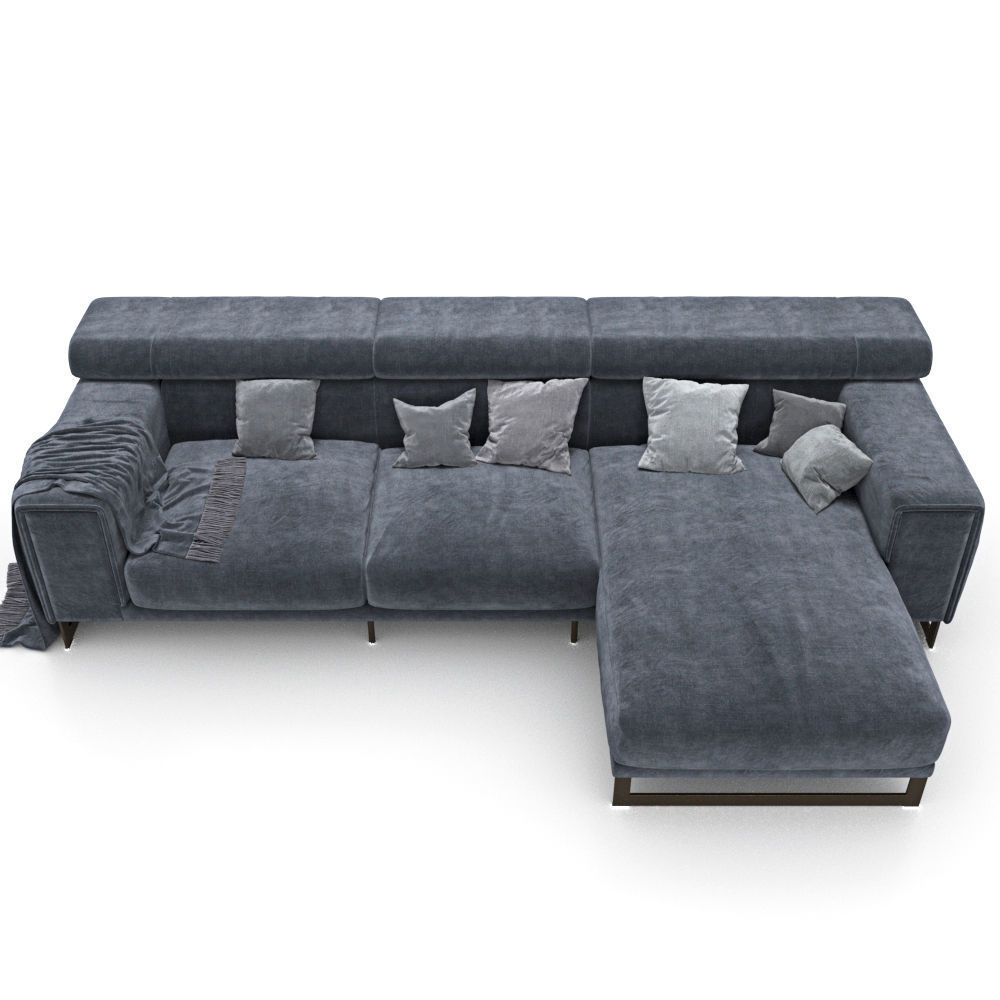 92-Sofa natuzzi Etoile 2623 4 3D model_1