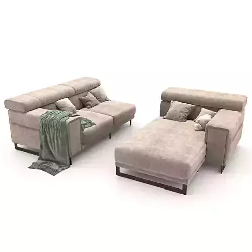 93-Sofa natuzzi Etoile 2623 var 1