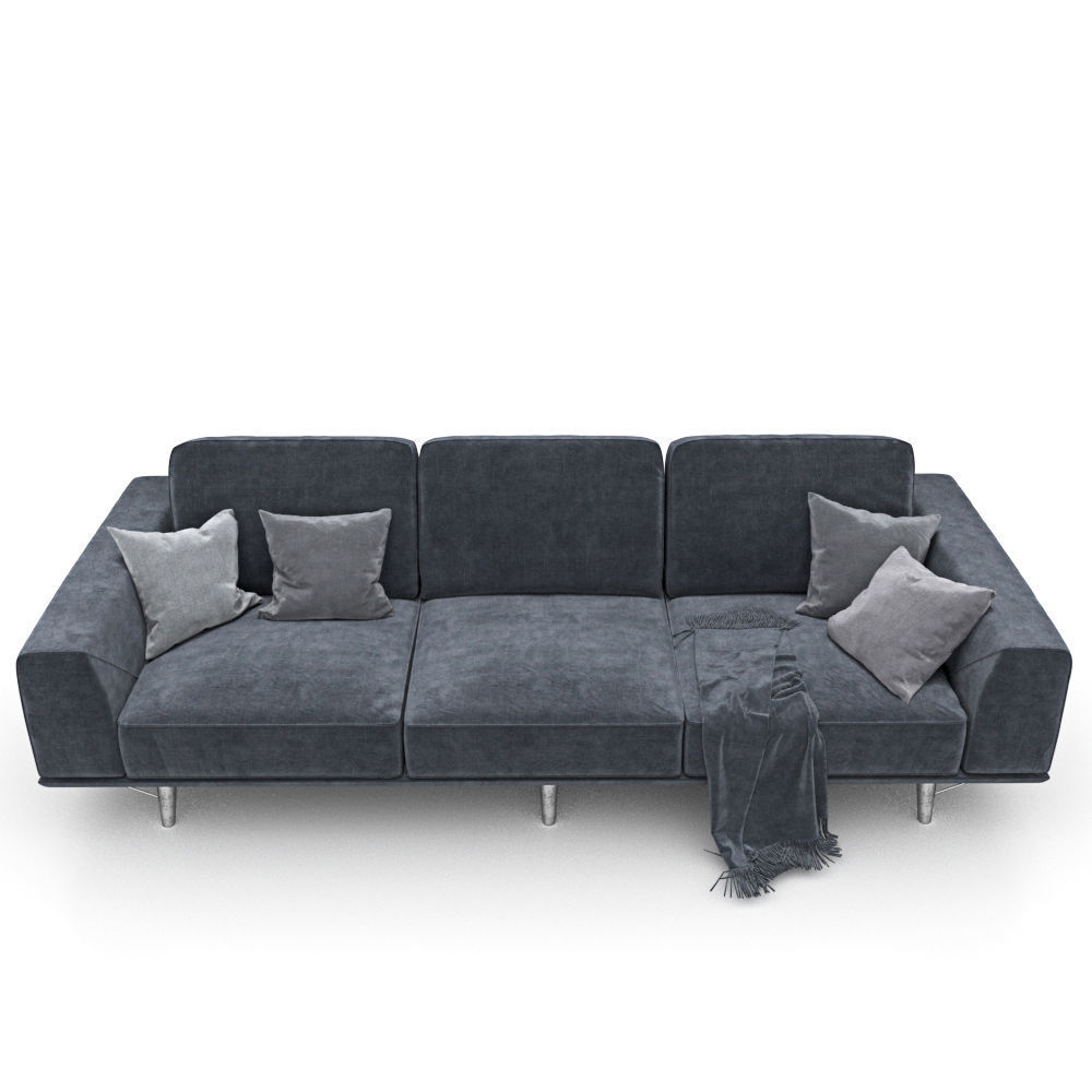 96-Sofa natuzzi Gio 2912 4 3D model_1