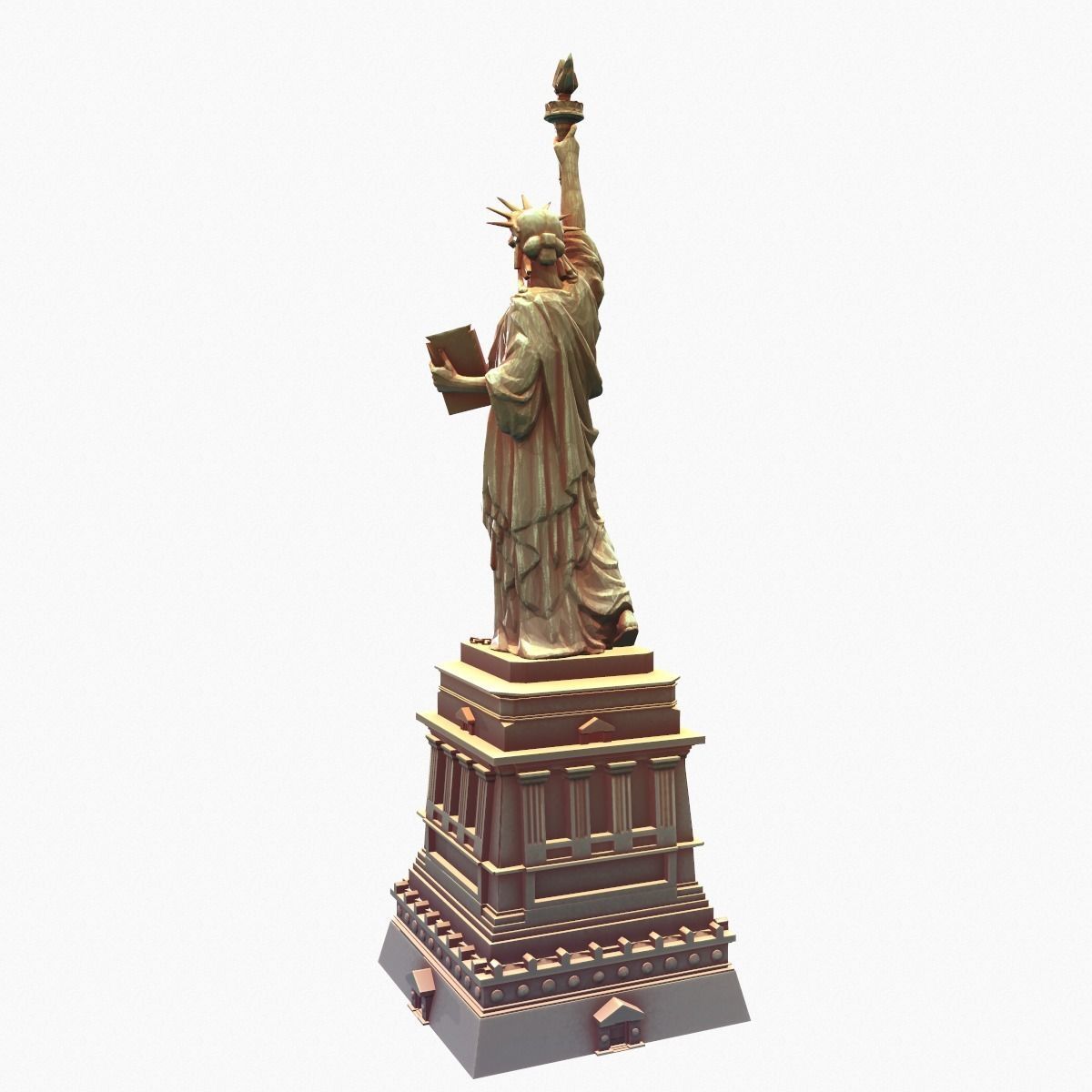Statue of Liberty 3D model_10