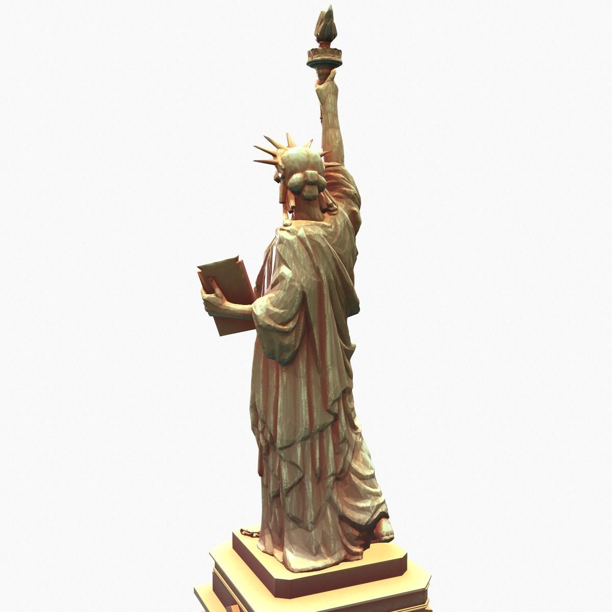 Statue of Liberty 3D model_8