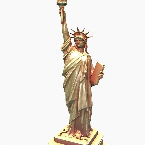 Statue of Liberty 3D model