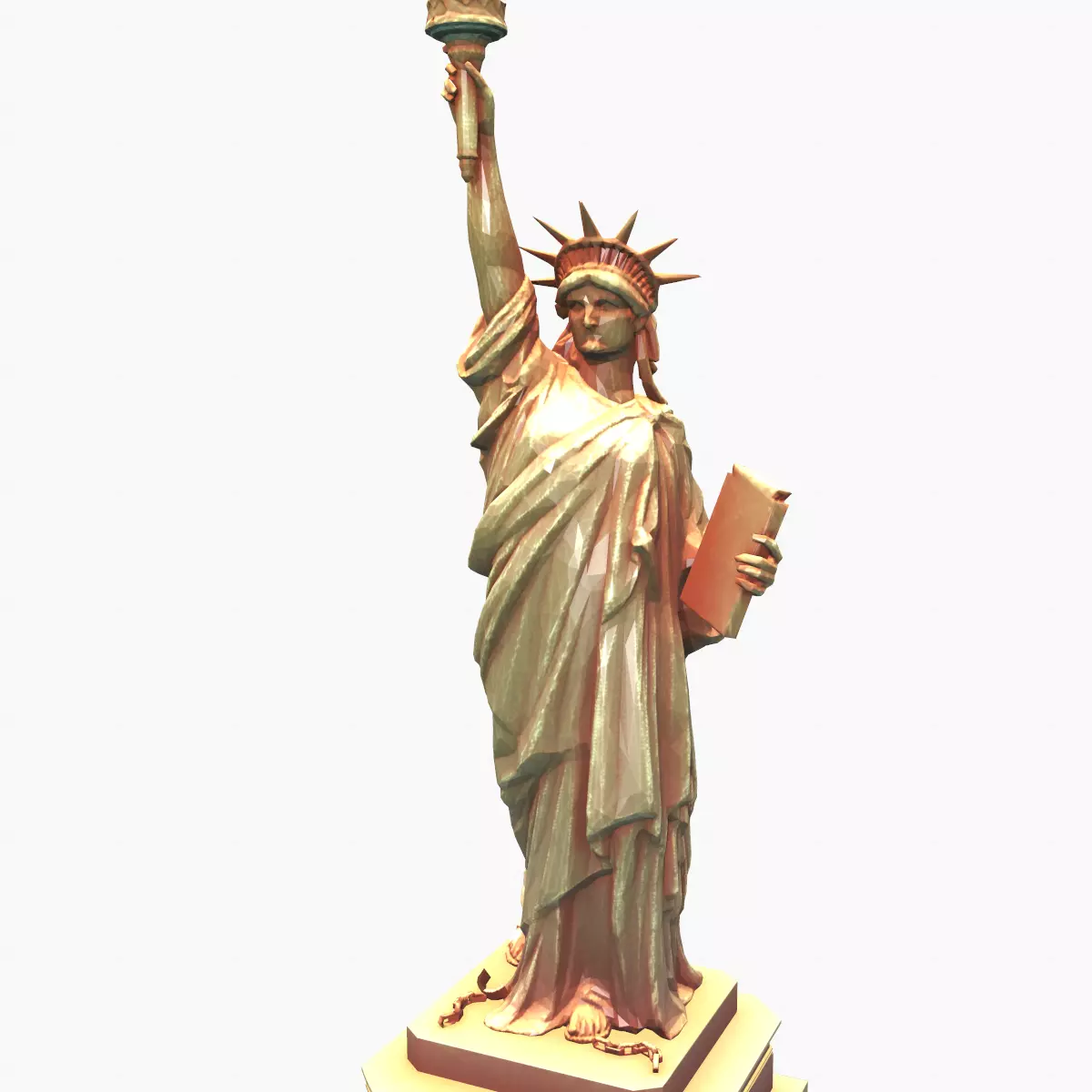 Statue of Liberty 3D model_0