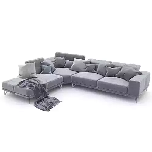 110-Sofa Natuzzi italia italo 2983 2