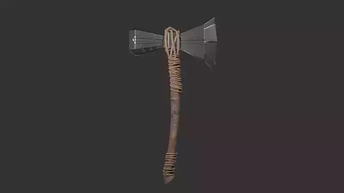 Stormbreaker viking axe 3D model