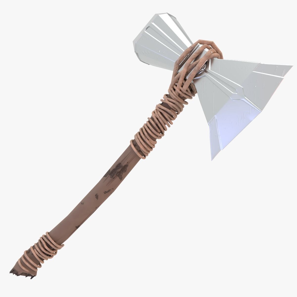 Stormbreaker viking axe 3D model_25