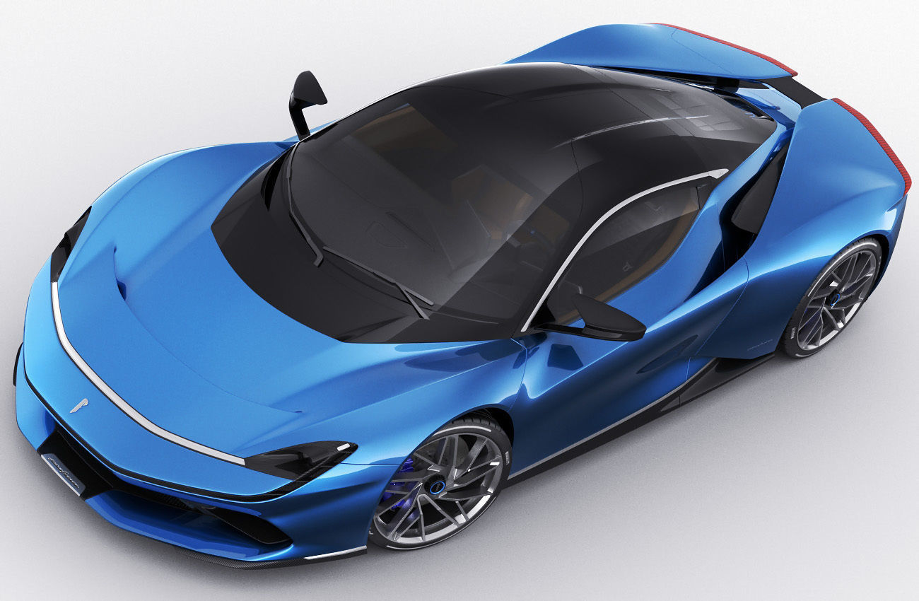 Pininfarina Battista 2019 3D model_11