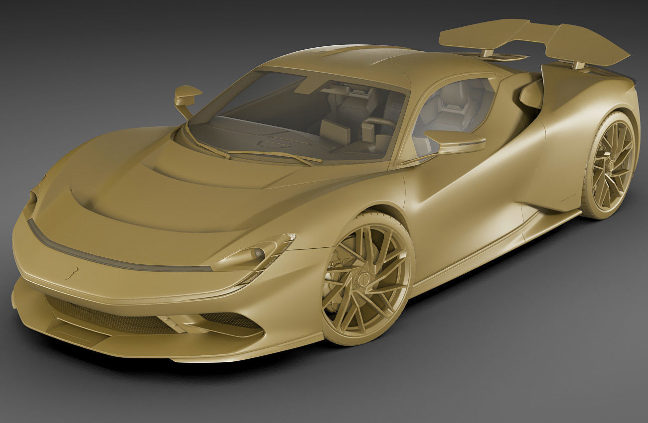 Pininfarina Battista 2019 3D model_27