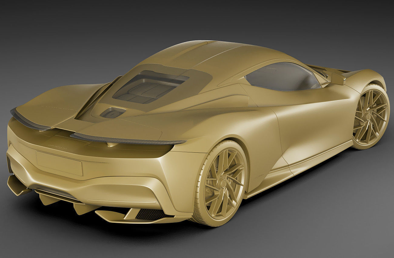 Pininfarina Battista 2019 3D model_28