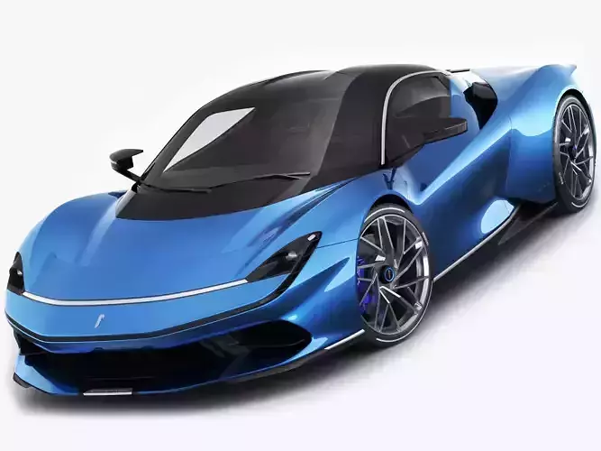 Pininfarina Battista 2019 3D model
