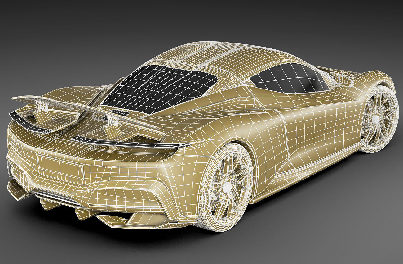 Pininfarina Battista 2019 3D model_35