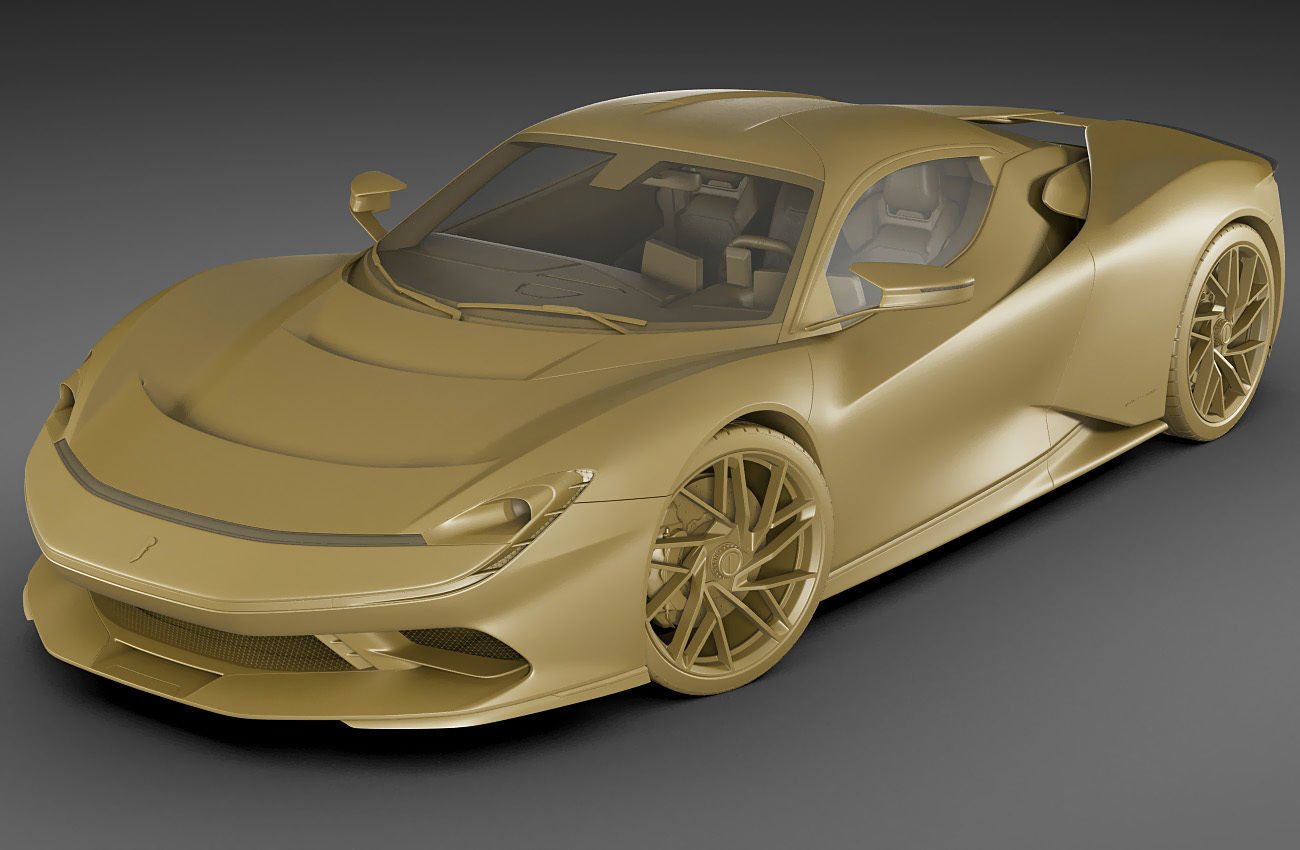 Pininfarina Battista 2019 3D model_26
