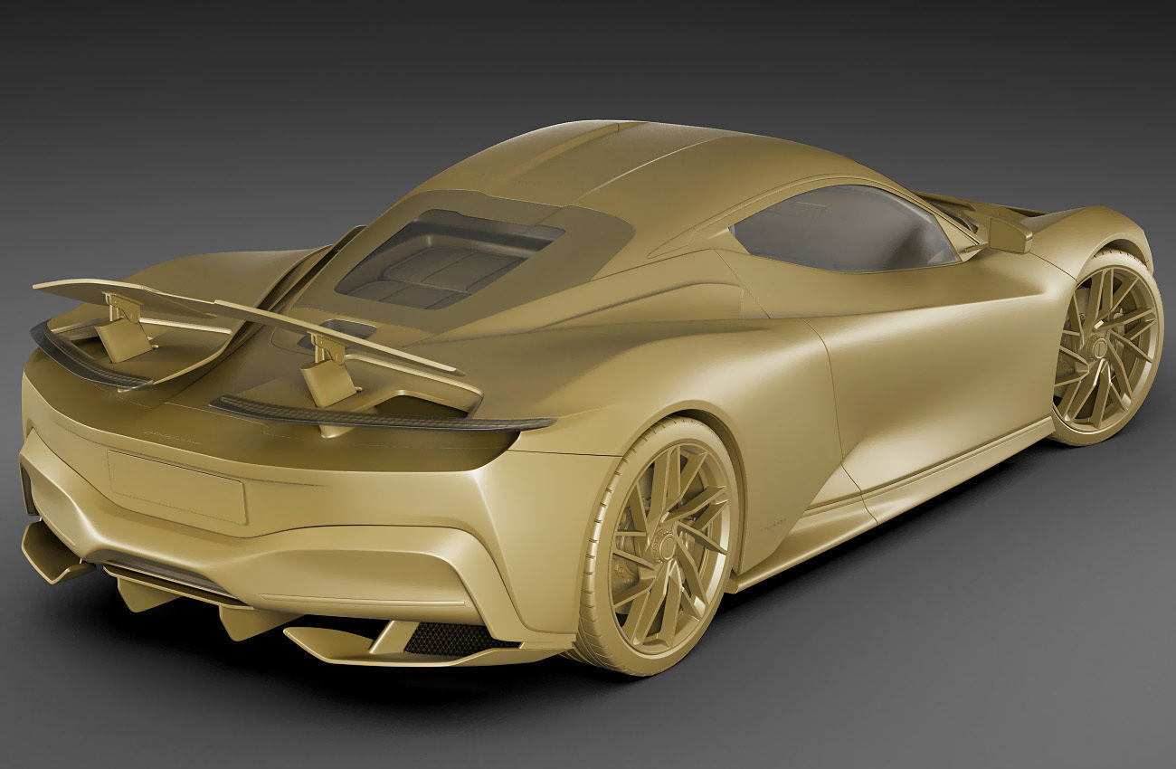 Pininfarina Battista 2019 3D model_29