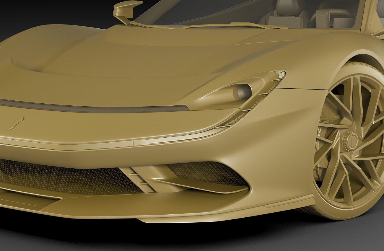 Pininfarina Battista 2019 3D model_30