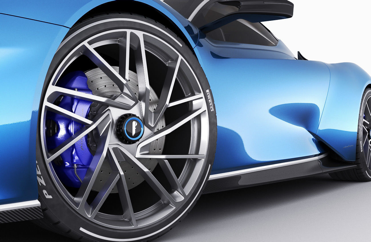 Pininfarina Battista 2019 3D model_16