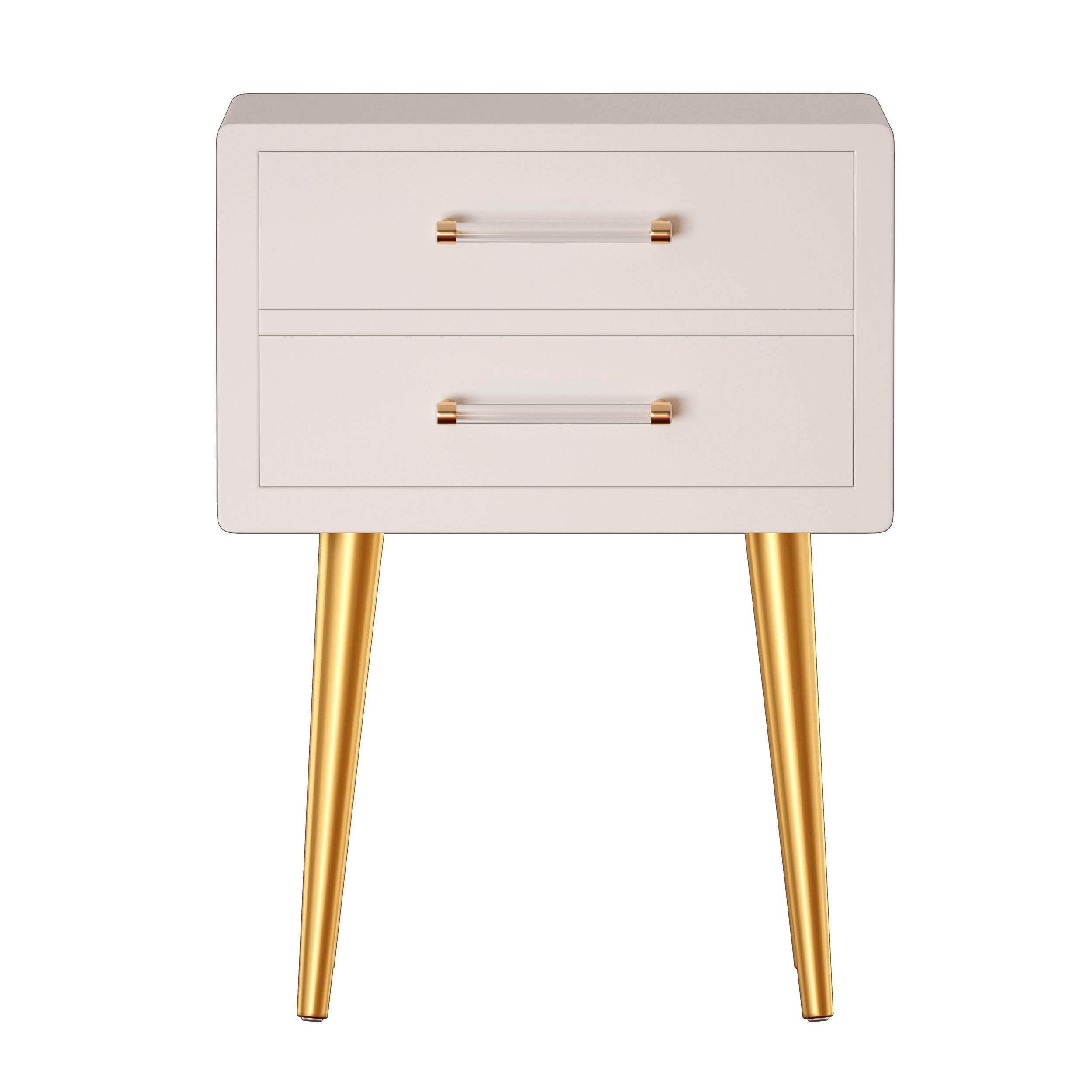 Zane Side Table 3D model_2