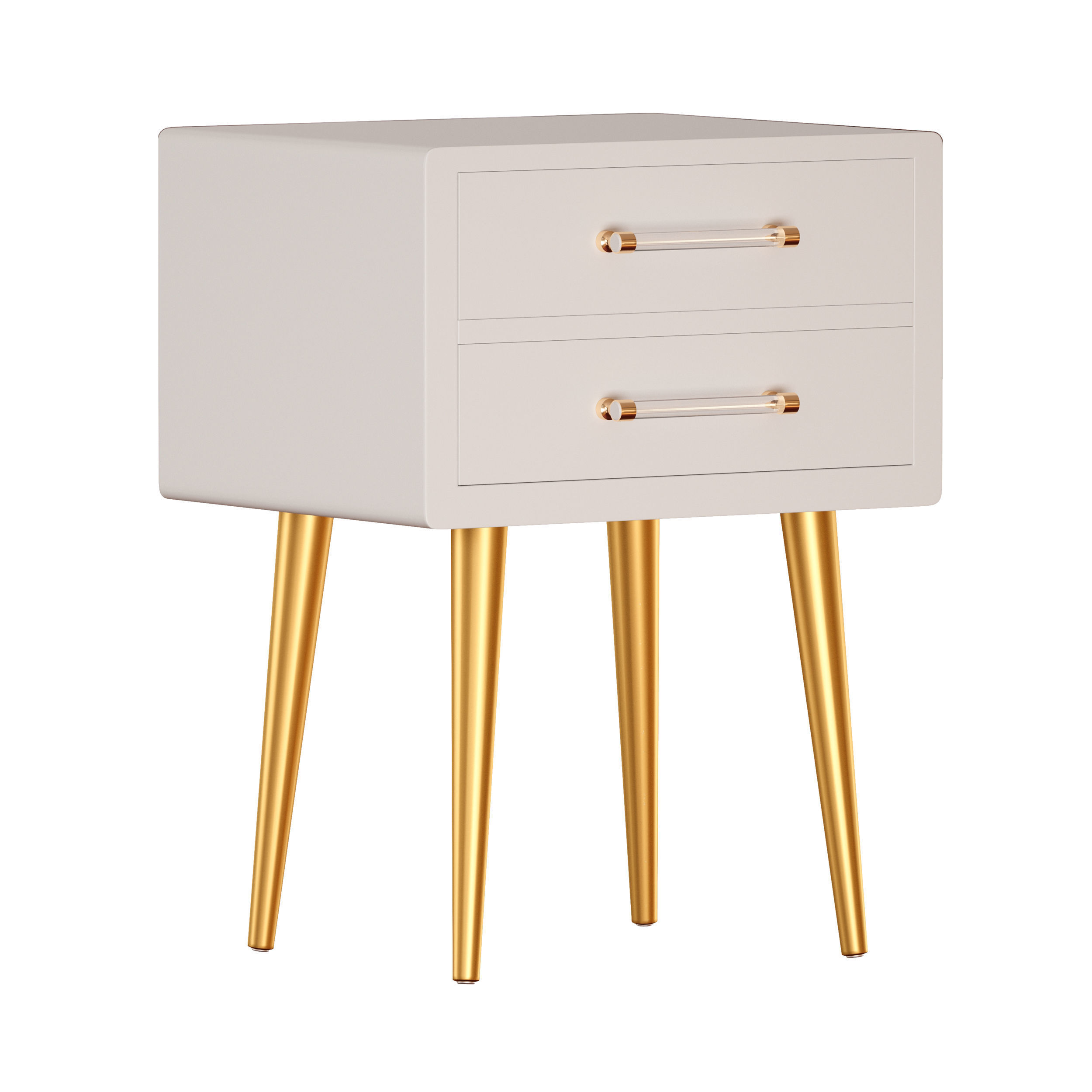 Zane Side Table 3D model_3