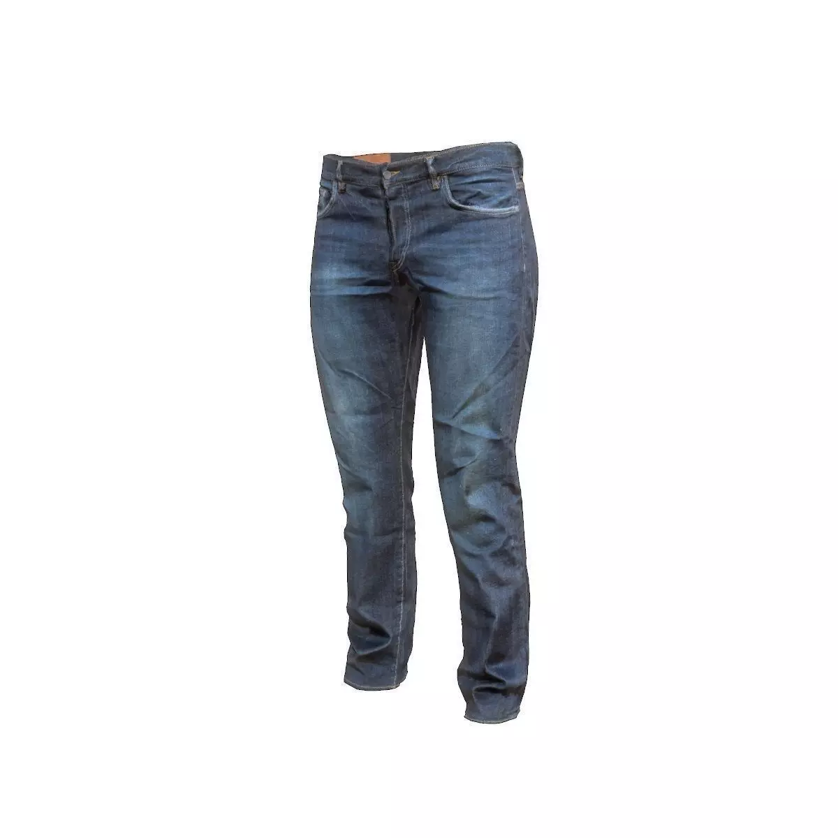 Dark blue jeans trousers Low-poly 3D model