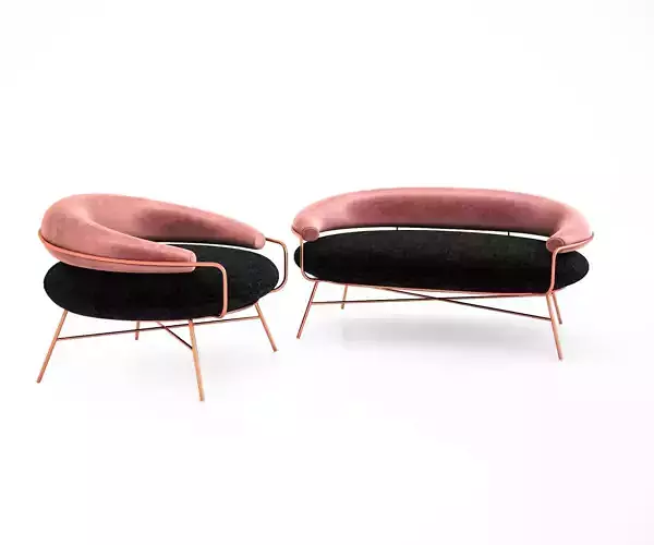 De Medici sofa and armchair by Hi Atelier