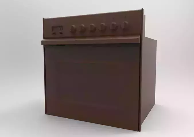 kitchen stove 3D print model