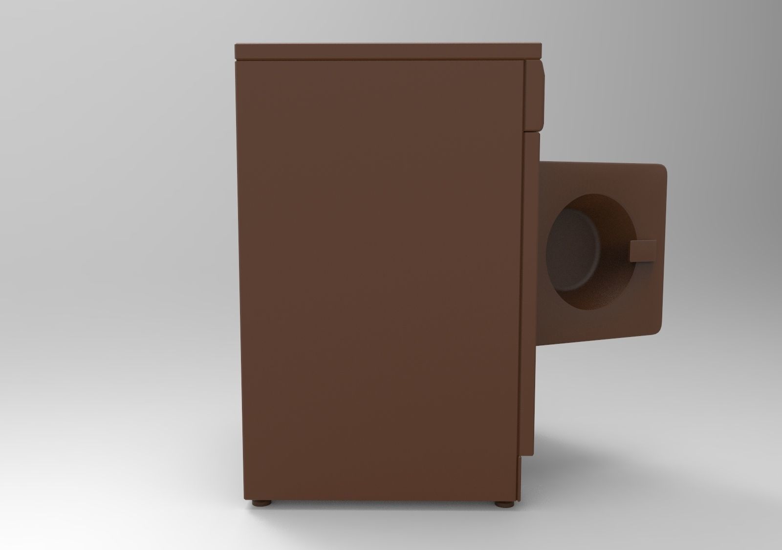 Washing Machine 3D print model_3