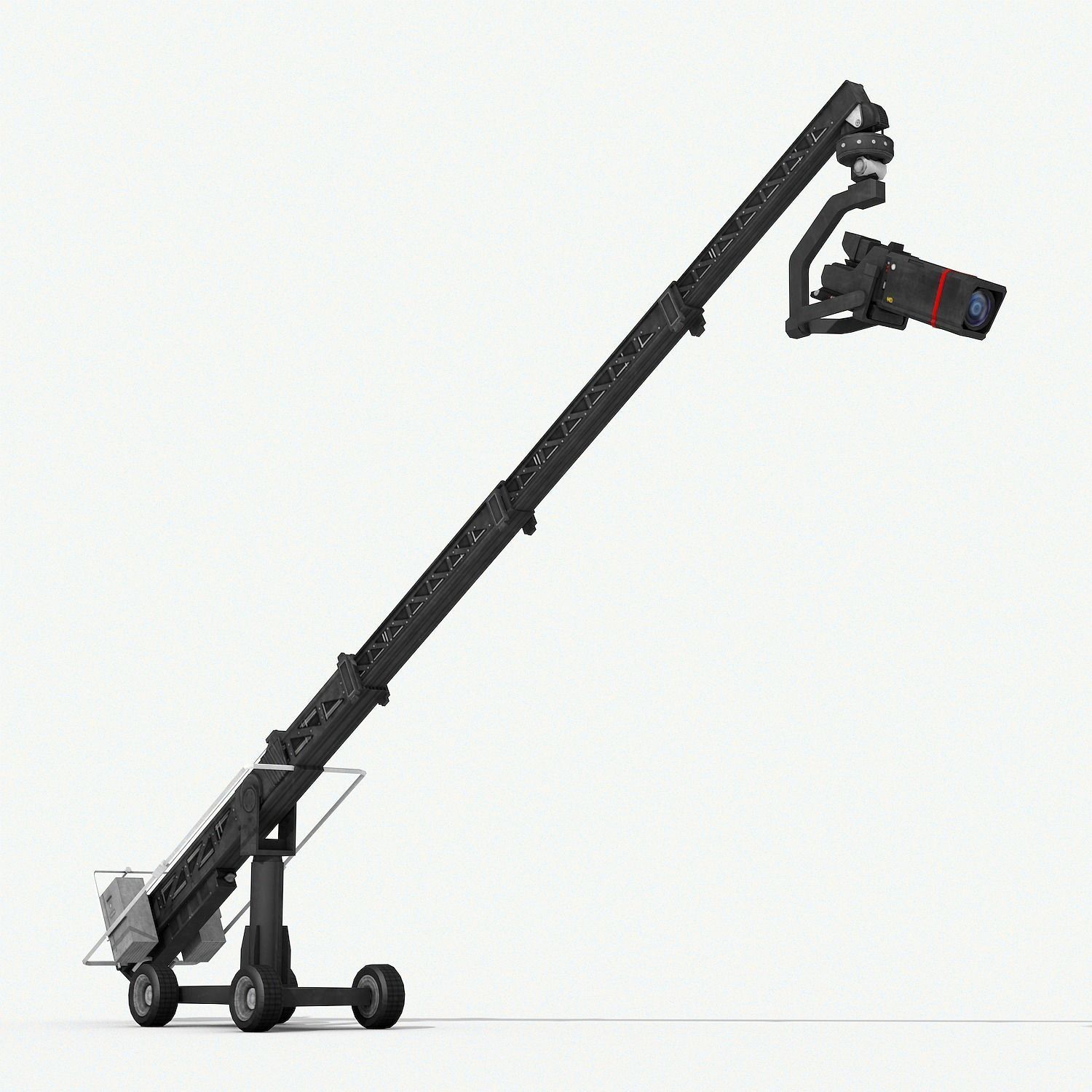 Camera Crane Low-poly 3D model